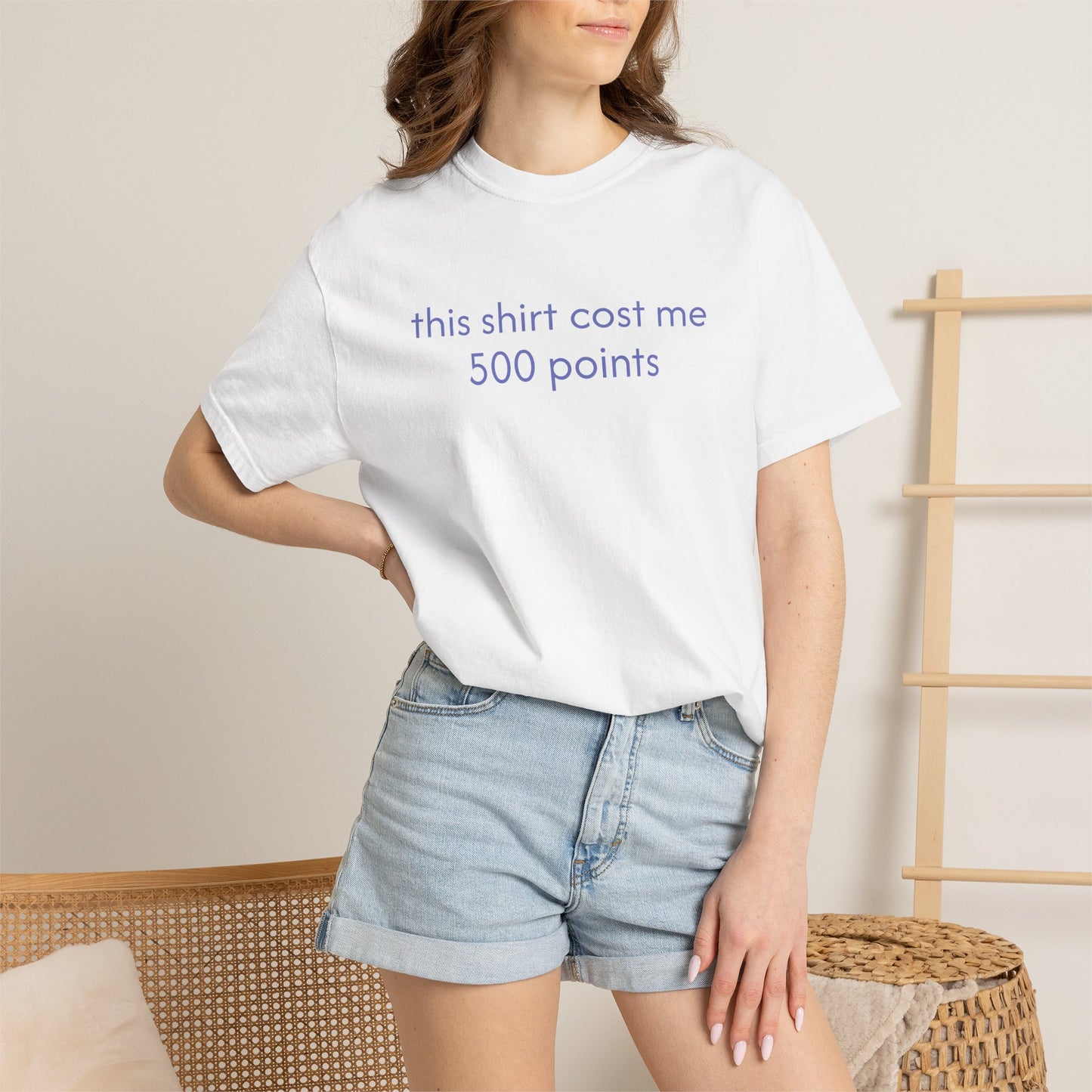 THIS SHIRT COST ME 500 POINTS